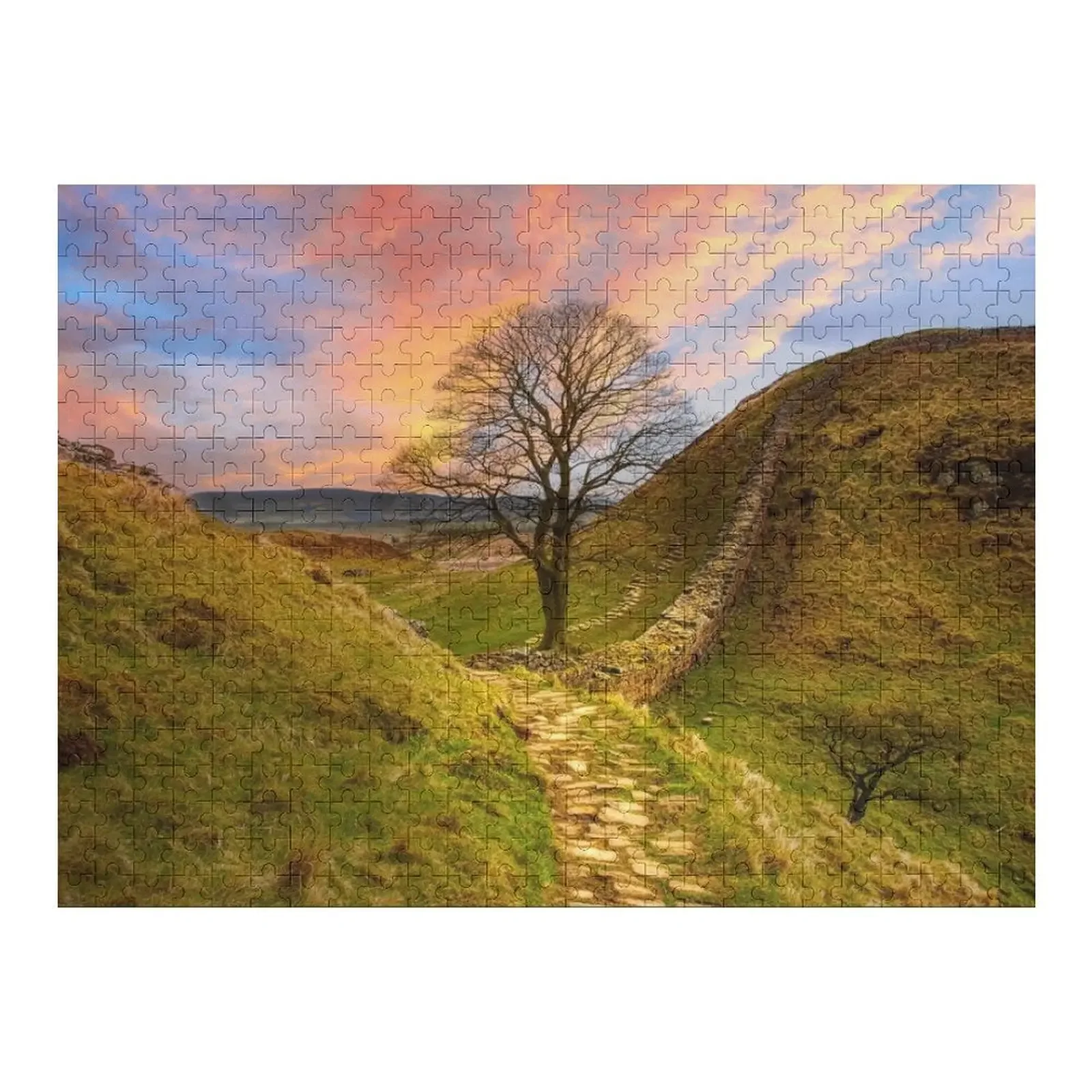 

Sycamore Gap Jigsaw Puzzle Customized Gifts For Kids Custom Child Puzzle