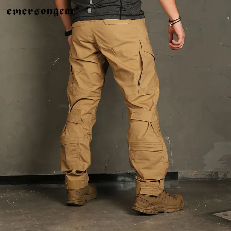 Emersongear-pantalones de combate tácticos G4 para hombre, pantalón de carga para tiro, Airsoft, caza, entrenamiento, senderismo, asalto, Camping, CB, E4