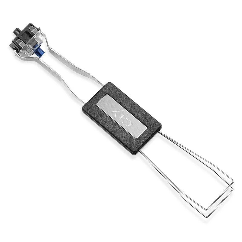 Keycap Puller for Mechanical Keyboard Keycap Remover Switch Puller with 2 Pcs Cleaning Brush