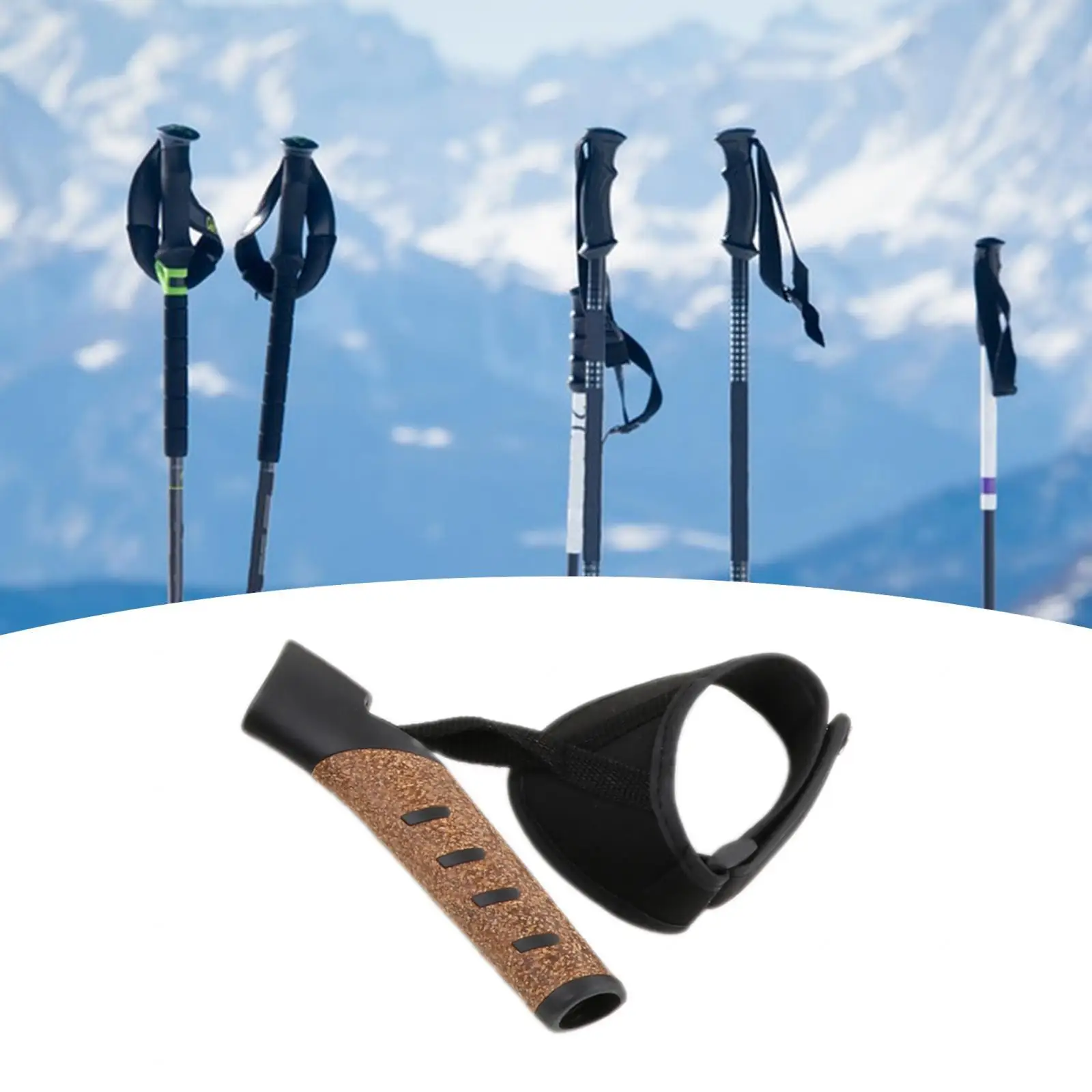 Cane Handle Replacement Walking Stick Handle Trekking Pole Handle Grip for Cane Handle Replacement Walking Stick Handle Trekking Pole Handle Grip for