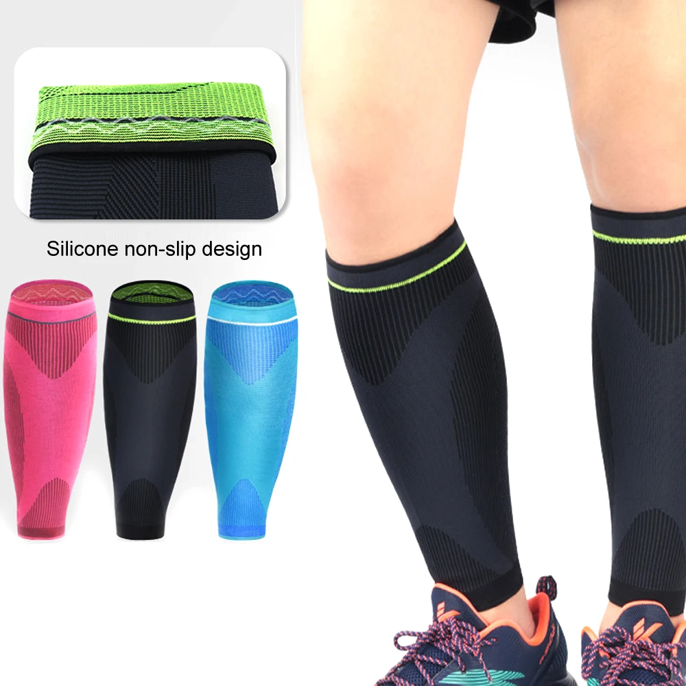1pc Calf Compression Sleeves for Men & Women - Leg and Shin Compression  Sleeves for Runners, Cyclist - Shin Splint, Blood Circulation and Recovery  Aid 