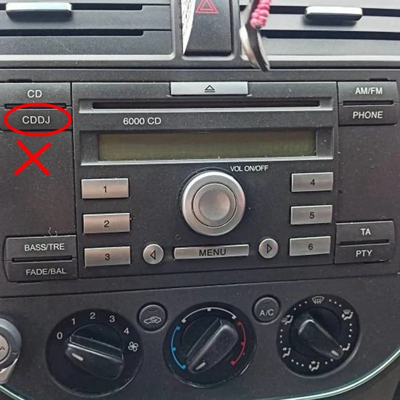 Bluetooth Audio Adapter For Focus Carnival 6000CD Radio Auxiliary Input Line 5