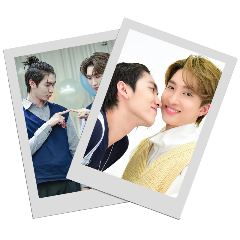 

3Inch/4inch No Repeat Lomo Cards Thailand Actor Bossnoeul Love In The Air The Series Drama Stills Bus Card Stickers