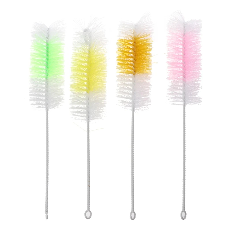 

Removable Nylon Baby Cup Bottle Brush Kitchen Cleaning Tool Brush Random Color Drop Shipping