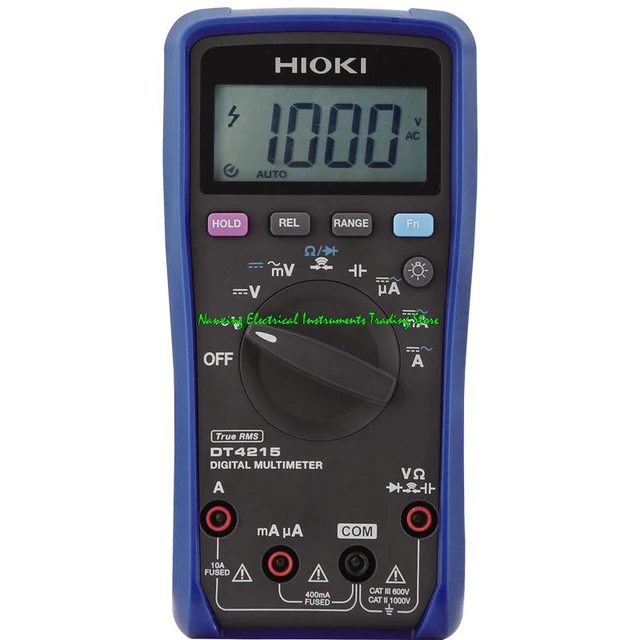 Hoki-デジタルマルチメーターdt4215,電圧,抵抗,電流,塗りつぶし,切断