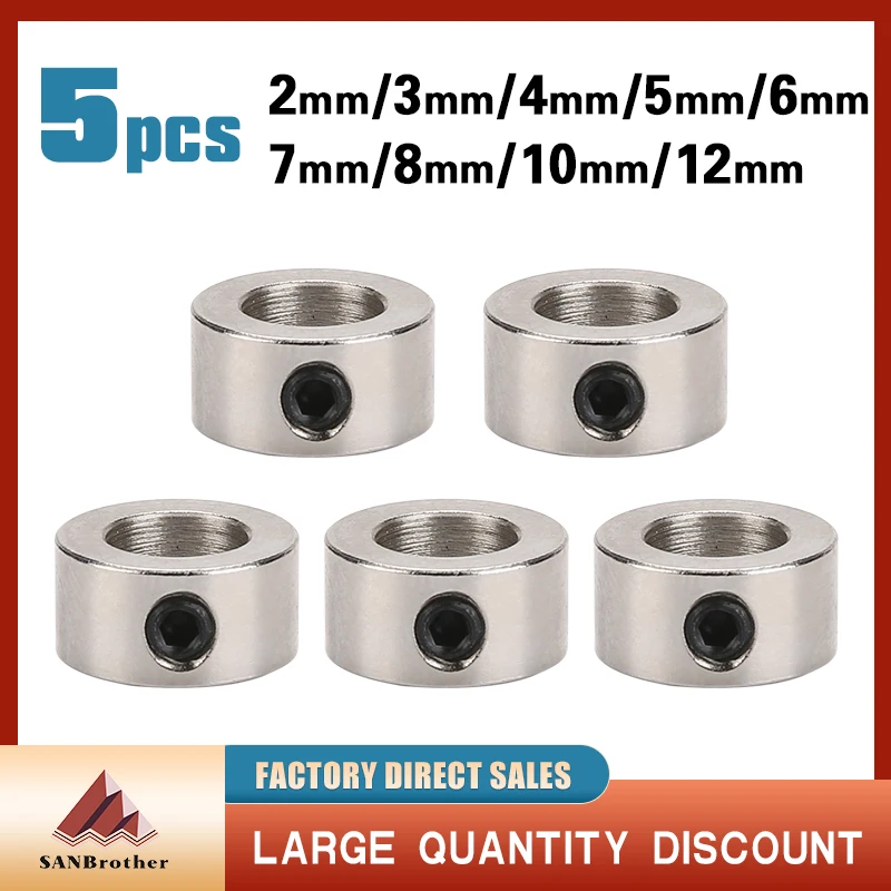 5pcs-opensource-collare-di-blocco-t8-piombo-vite-di-bloccaggio-anello