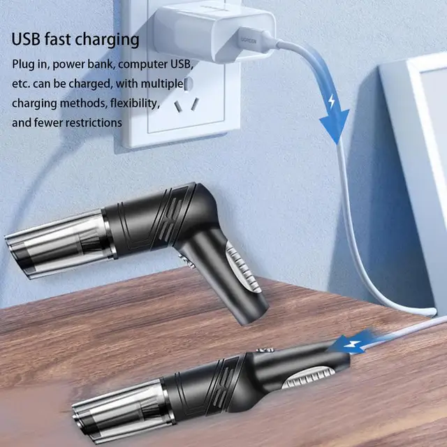 Aspiração poderosa com conveniência sem fio: Aspirador de Pó Sem Fio para Carros