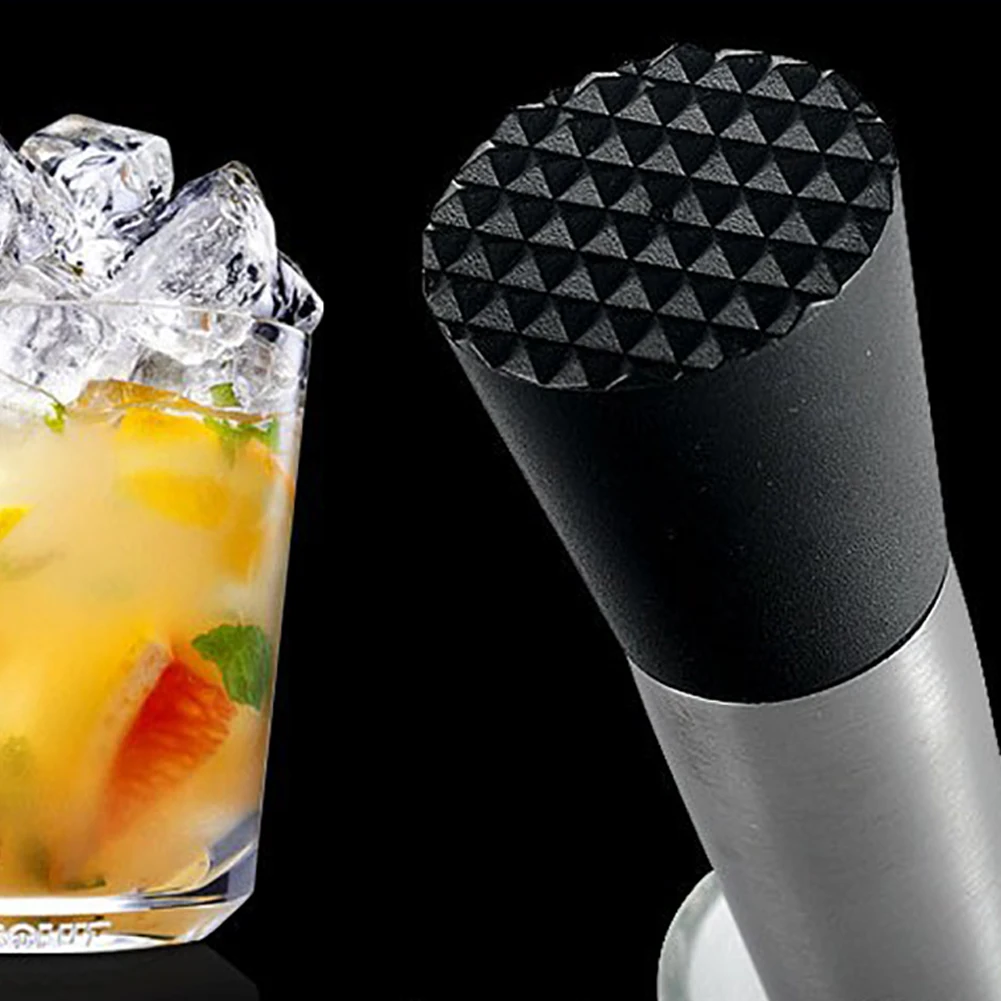 Cocktail Shaker Steel Wine Mixing Stick Muddler Cocktail Stirrer Shaker Ice Crusher Barware Tool Wine Accessories bar tools
