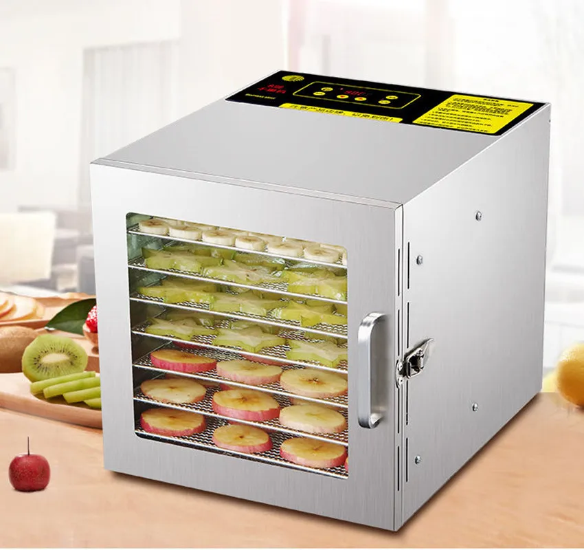 Stainless steel 8 layers pet food dryer fruit tea dryer