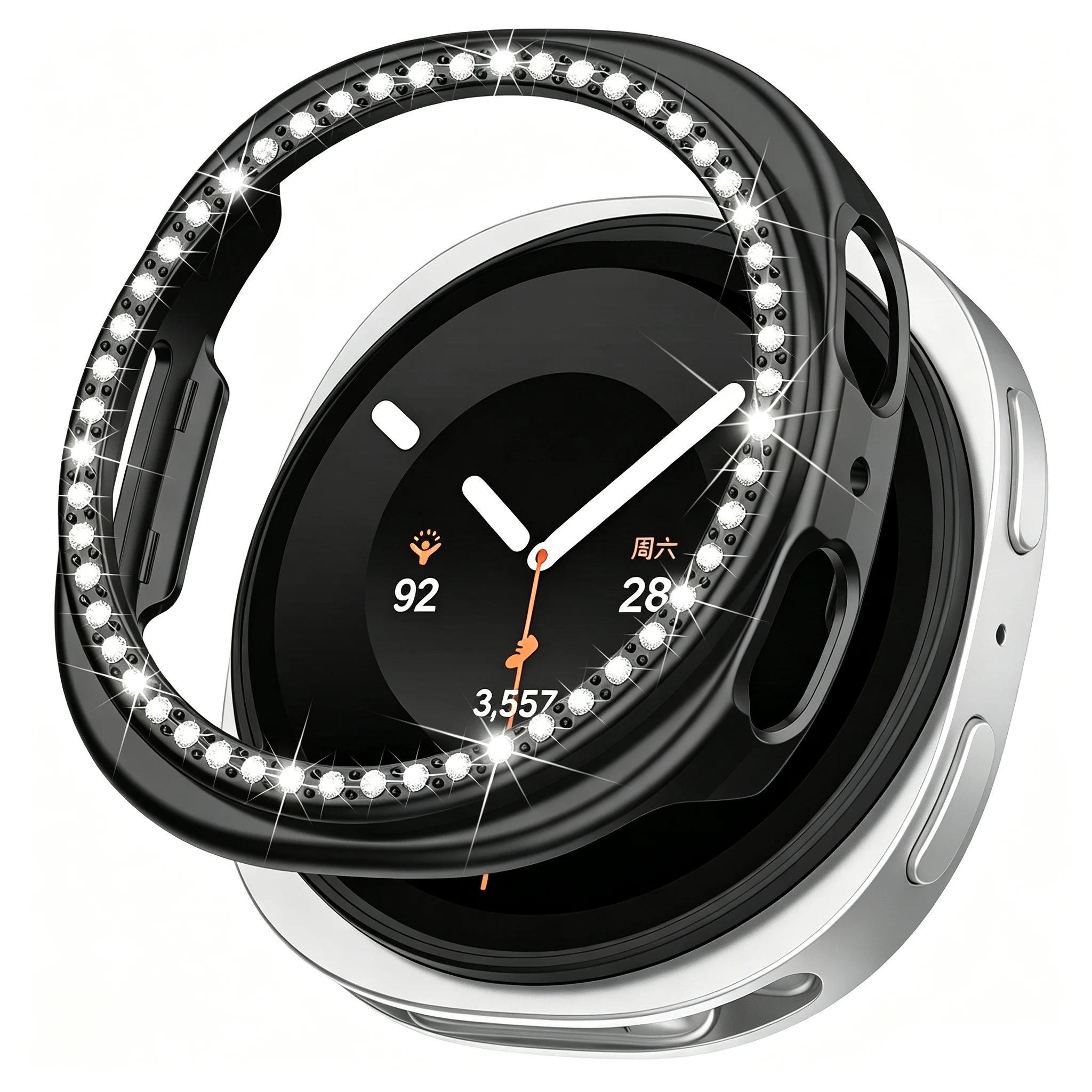 Elegant Diamond Protective Bumper Shell