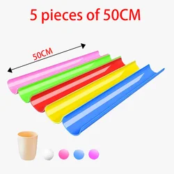 Kids' Outdoor Fun U-Groove Ball Game for Teamwork and Sensory Play (5 pieces of 50CM)