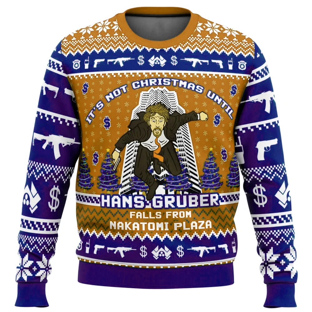 

Autumn/Winter new Chicken Gruber Autumn Nakatomi Square dead too hard Christmas Santa Claus pullover men and women's same top