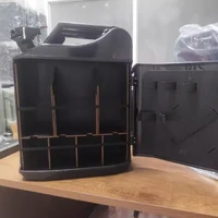 Oil Drum Wine Cabinets Modern Iron Wine Cabinet Organizer Storage Vinos Display Stand Cabinets Holder Shelf Home Bar Furniture 2