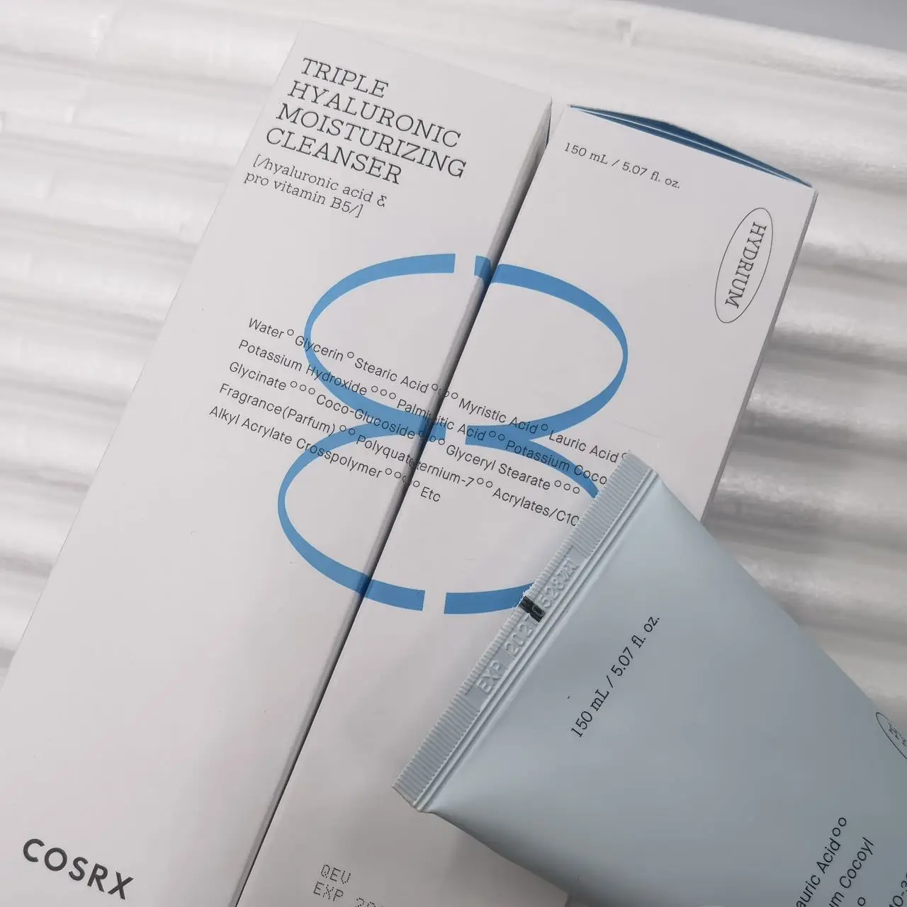 Cosrx Triple Hyaluronic Acid Moisturizing Cleanser Gentle Soothing Not Tightening Facial Cleanser Moisturizing 150mL