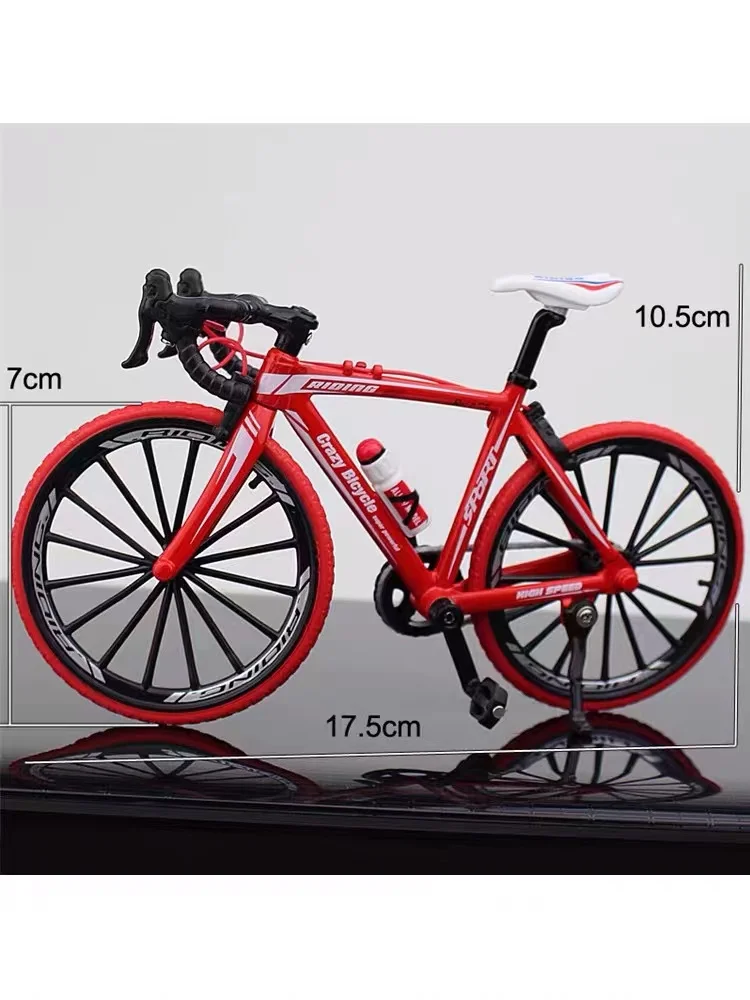 Miniature Alloy Bicycle Diecast Toy - Finger Mountain Racing Edition
