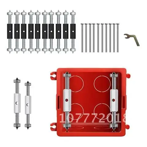 

Adjustable Length Bracket Rod Lever Socket Screw 86 Type Wall Switch Cassette Lower Case Damage Repair Tools