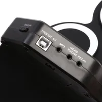 Batterie électronique avec USB, batterie en silicone enroulée, compacte portable électrique pliable numérique, pratique manuelle avec pédale 5