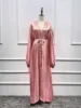 Pink abaya
