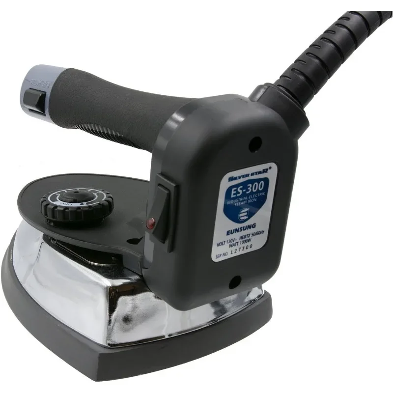 Gravity- Feed Steam Iron ~ Silver star ES-300 6