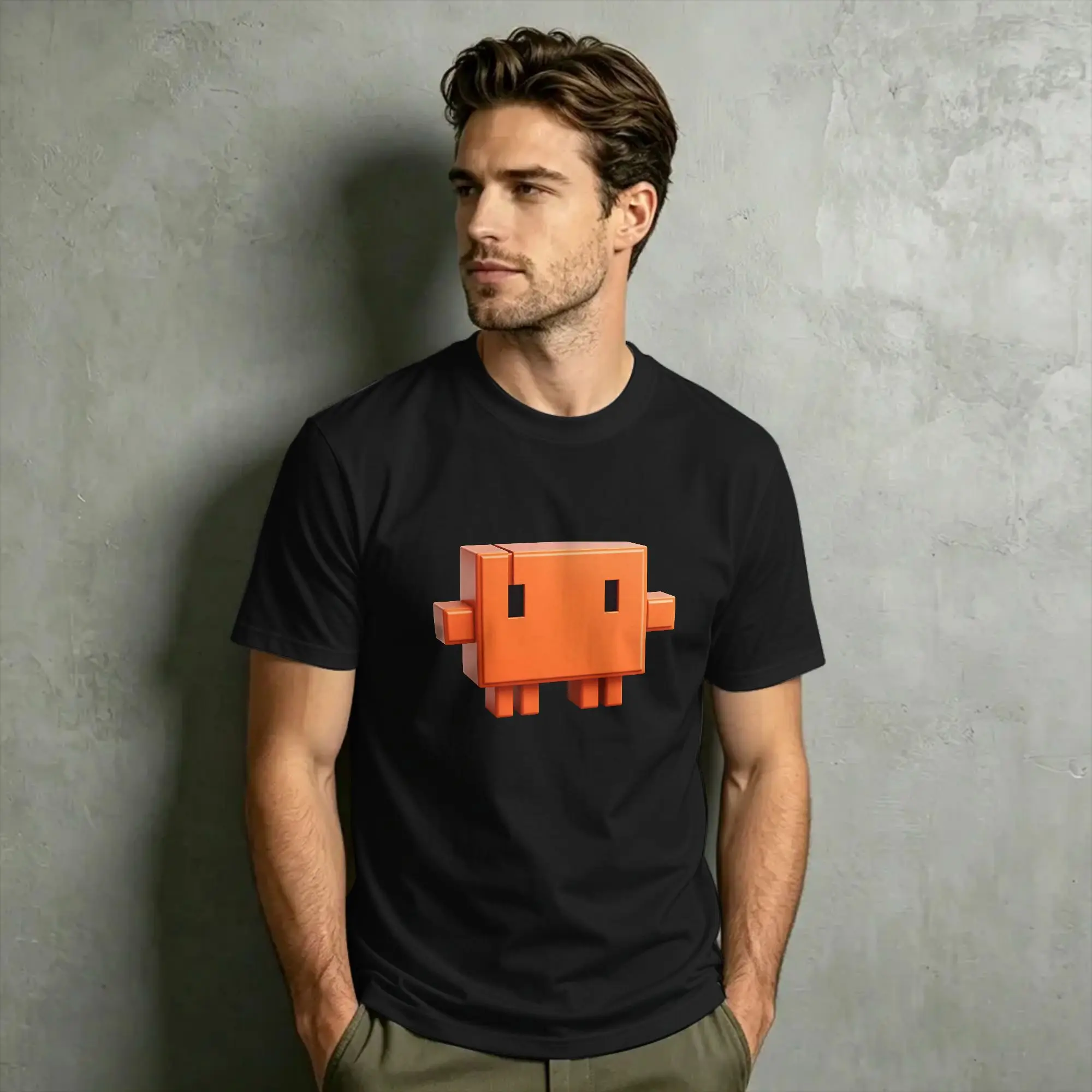 Code This Claude Code T-Shirt aus reiner Baumwolle für Herren, Sommer, Y2K, lässige T-Shirts, bequeme Hip-Hop-Oversize-Großhandelskleidung