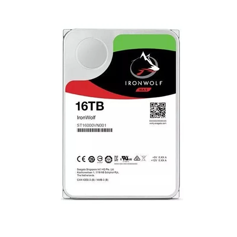 ST16000VN001 16TB 3.5" NAS SATA 7200rpm Internal Hard Drive SATA III 6Gb/s HDD