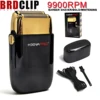 BRDCLIP 809 Professional Professional 9900RPM 3 Gears Electric Shaver Double Foil Shaver USB Cordless Hair Cutting Machine 1