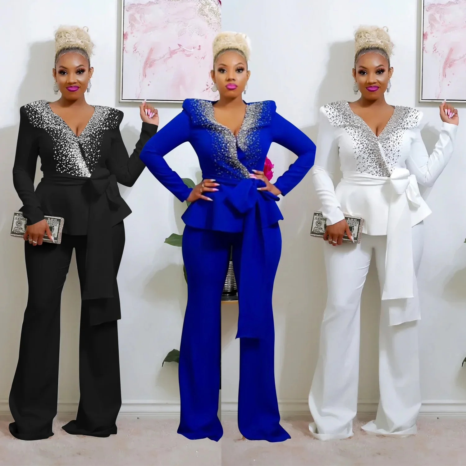 Рисунок 2 - Женский брючный костюм с длинным рукавом