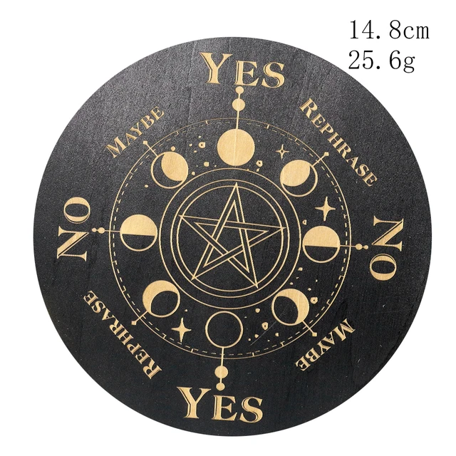 Wooden Pendulum Board for Divination