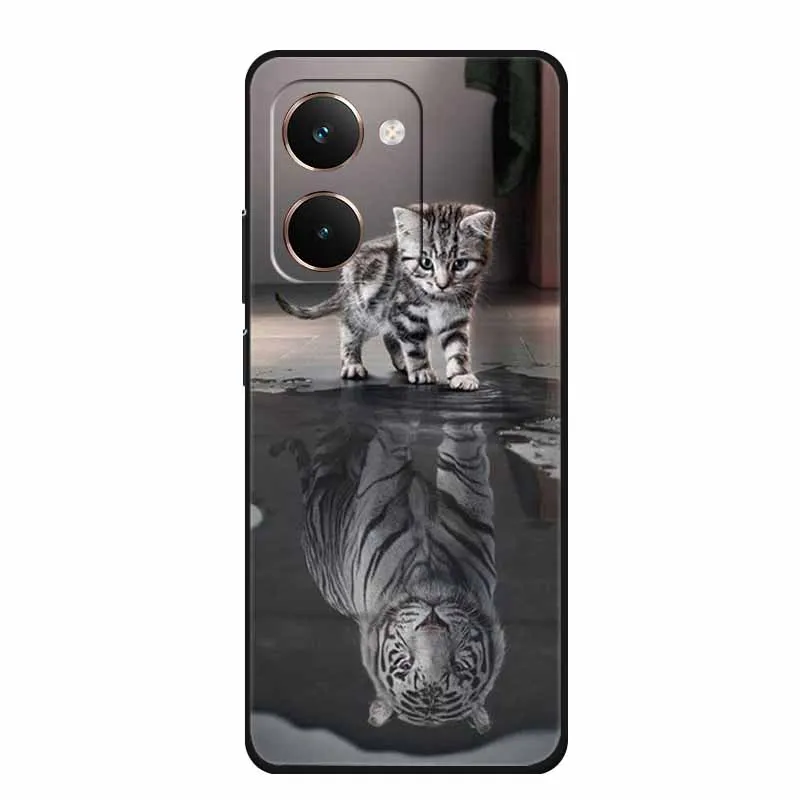 Sleek Black TPU Bumper Silicone Back Cover