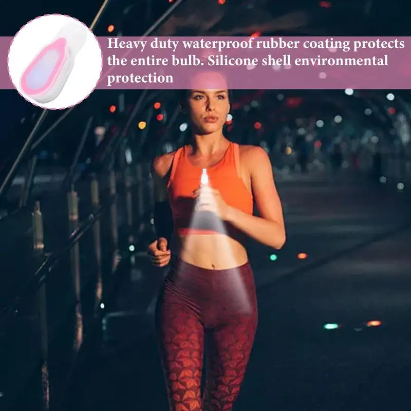 LED Light Emergency Light Clip-on Magnetic LED Safety Light Running Light Compatible With Nurse Clip-on LED Lights For Runners Joggers Dog Walking