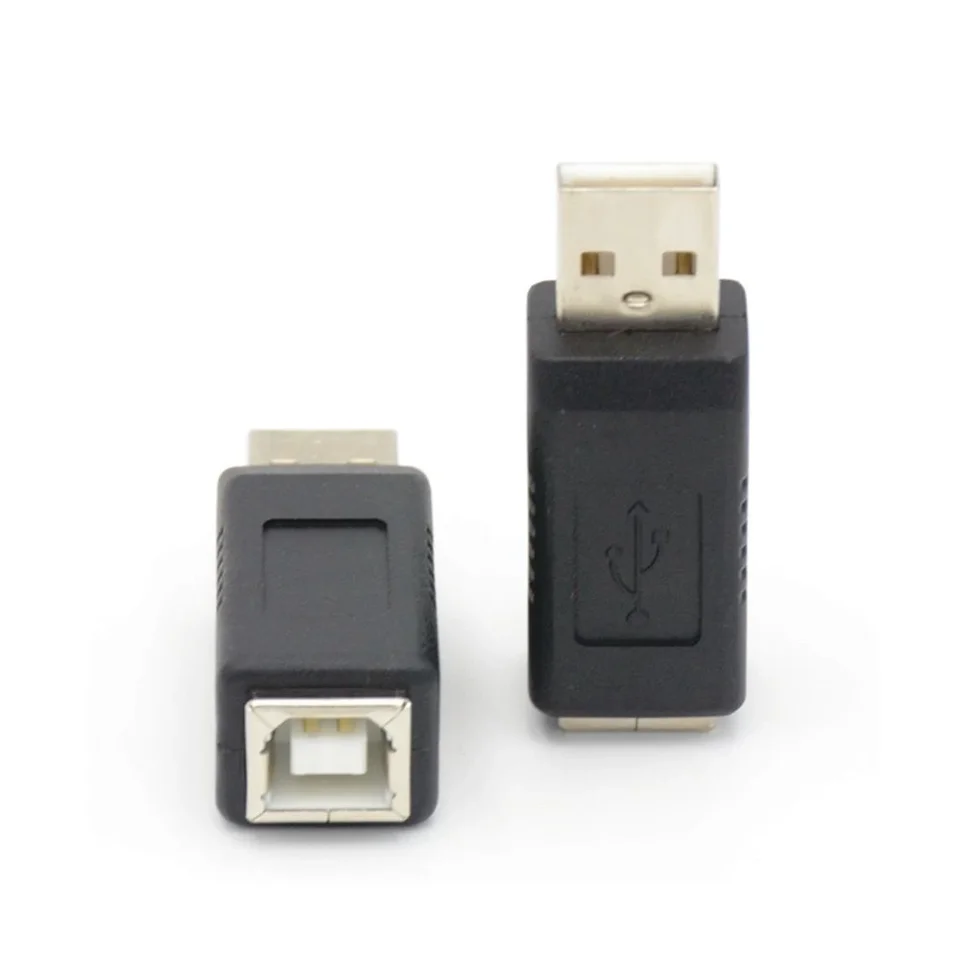 USB 2 Hembra A B PC Impresora Cámara Cable Adaptador, Af- Bf Conector