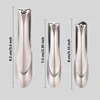 Nail Clippers Stainless Steel Anti Splash Fingernail Cutter Manicure Tools Bionics Design Nail Trimmer Pedicure Scissor 6