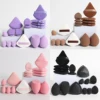 Cat Powder Cotton Candy 16-Piece Set 2 Makeup Eggs & 4 Mini Makeup Eggs & 2 Cotton Candy Powder Puff & 4 Powder Puff & 4 Mini C 1