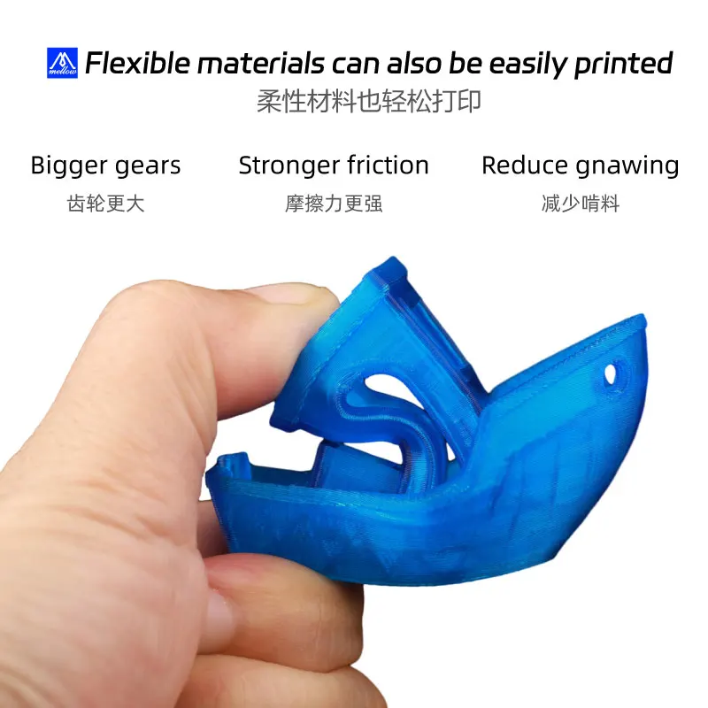 Mellow-toda a Extrusora de Metal para Impressora 3d Cnc Vz-hextrusora Baixa wc Mais Vzbot 330 Vz235 Hevo Voron 60t Engrenagem de 12 mm - Imagem 5