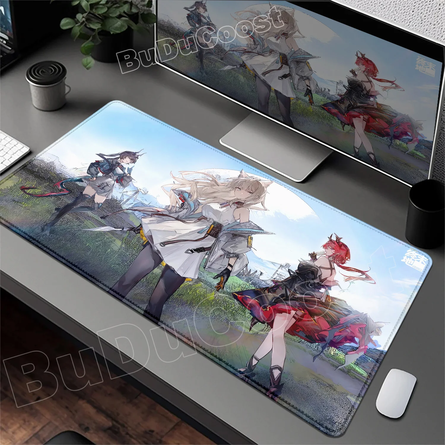 Arknights Endfield マウスパッドアニメガールロッシマウスパッド大型