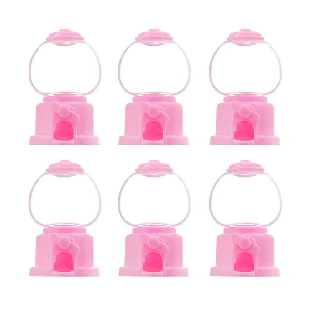 

6 Pcs Plastic Containers Candy Catcher Machine Desktop Creative Kids Toys Grabbing Child