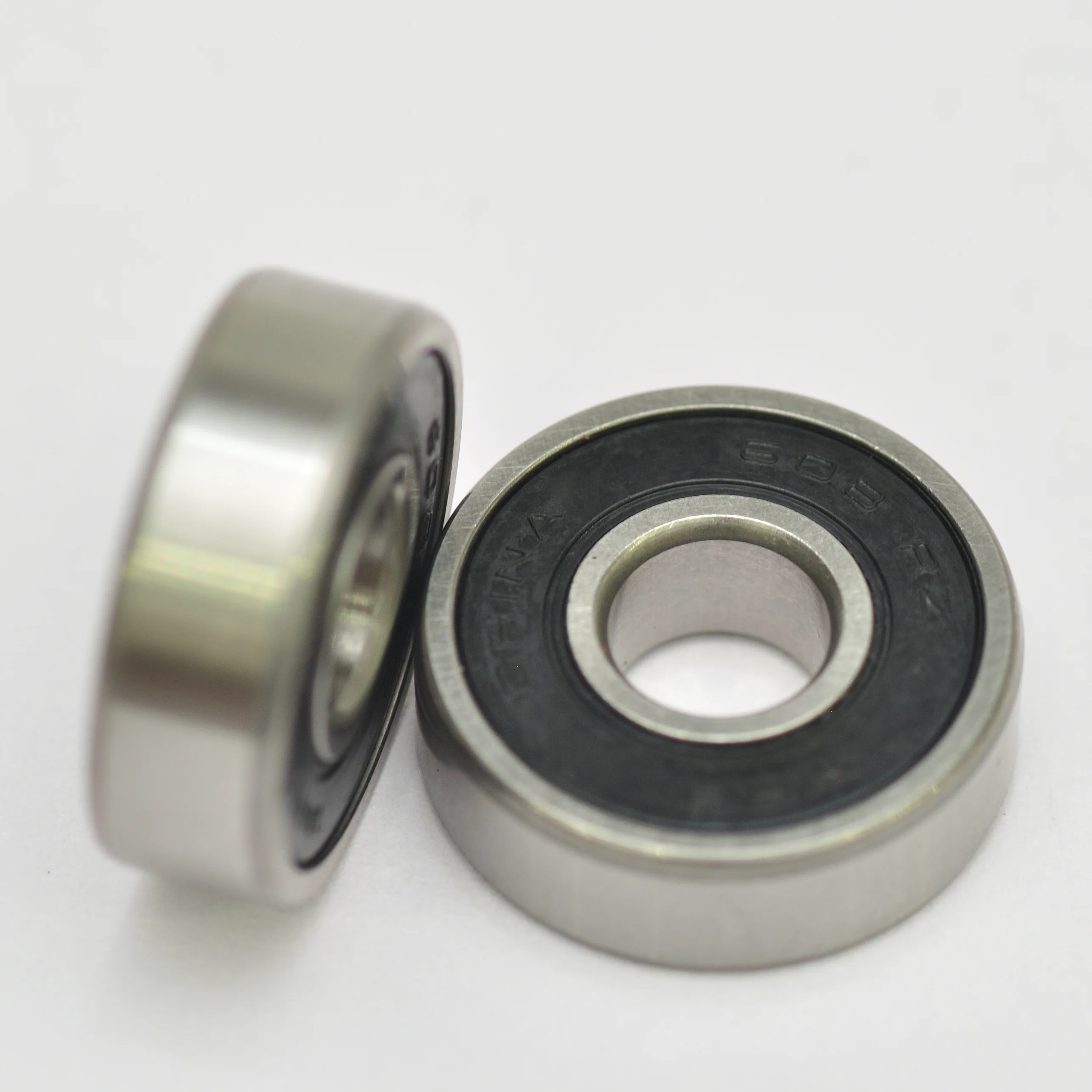 [8-pack][HRB 608RZ P0]Roller Skate Wheel Bearings 608 608RS 608D1 608DD 608DDU 22mm 8mm Double Rubber Seal High Quality