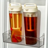 Refrigerator Cold Kettle Coffee Cold Brew Pot Fruit Tea Sealed High Temperature Resistant Cold Brew Ice Drip Cup Cold Kettle 4