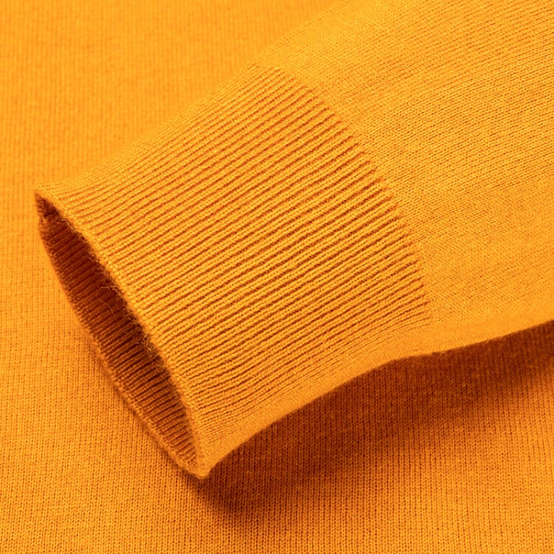 Men's pullover sweater with V-neck, business casual polo , keeping warm with wool . cashmere sweater.High-quality men's clothing 5