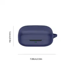 Silicone Earphone Case - Shockproof, Full Coverage Protective Skin (Dark blue)