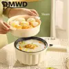 DMWD Electric Rice Cooker 2L Porridge Noodles Soup Cooking Machine Breakfast Maker Mini Skillet Multicooker Hotpot Frying Pan 4