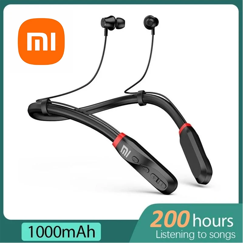 Xiaomi Neckband Auricolare Bluetooth I35 Auricolari Wireless Cuffie Impermeabili Magnetiche Ipx5 Con Custodia Di Ricarica Per Smart Phone Tv