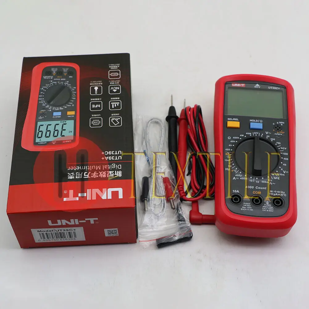 

Новинка UNI-T UT39C + мультиметр для обслуживания