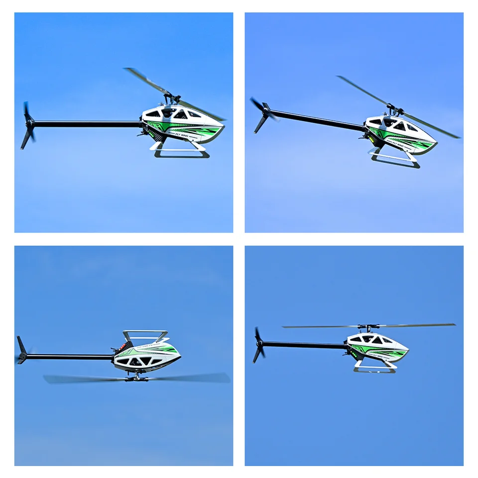 FLY WING - FW450L V3 helicoptère - Vert RTF - Flash RC