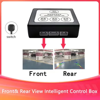 Telecamera per Parcheggio Auto con Convertitore Video a Due Canali, Sistema di Controllo Bidirezionale Anteriore e Posteriore con Interruttore Manuale per Retromarcia