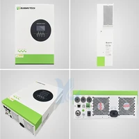 อินเวอร์เตอร์พลังงานแสงอาทิตย์แบบไฮบริดอัจฉริยะสำหรับบ้าน 10KW 3000W 6000W 8000W คลื่นไซน์บริสุทธิ์ MPPT สำหรับแบตเตอรี่ LiFePO4 ระบบออนกริดและออฟกริด 6