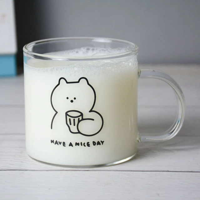 300ml Creative Cute Expression Ceramic Cups Cute Face Mug Tea  Coffee Milk Cup: Glassware & Drinkware