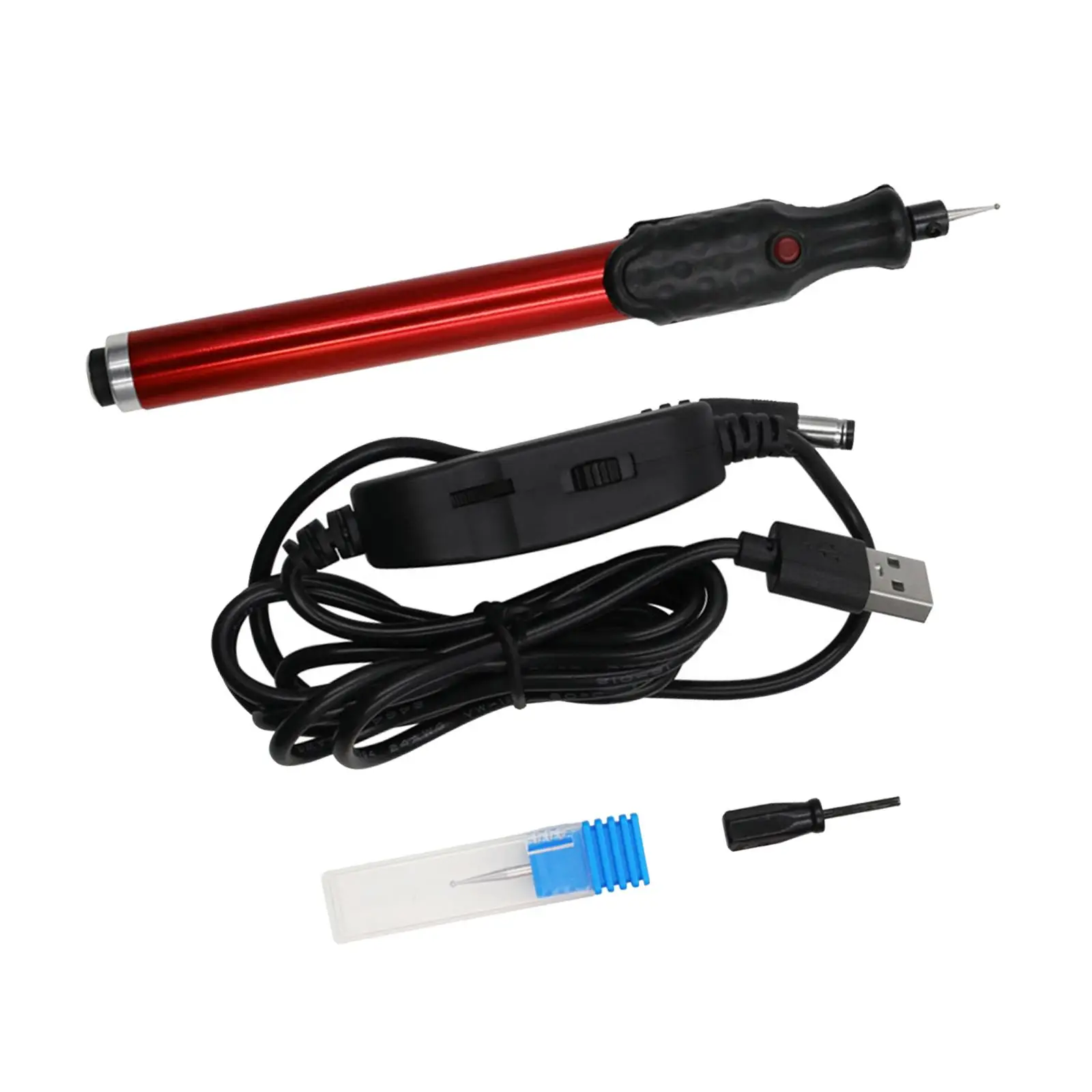 Electric Engraving Pen Etching Pen DIY Graver Tool for Wood Jewelry Ceramics