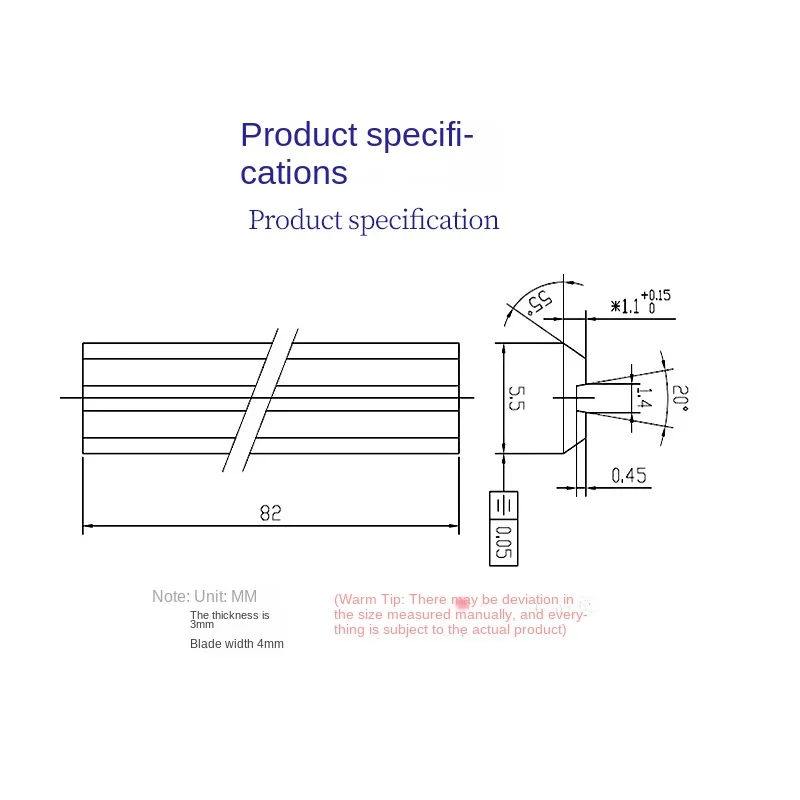 HSS 2Pcs 82x29x3mm Electric Planer Blade Knives Cutter Edge Wood Planer Cutting For Hitachi F20A Replacement Part Power Tool woodworking hand tools