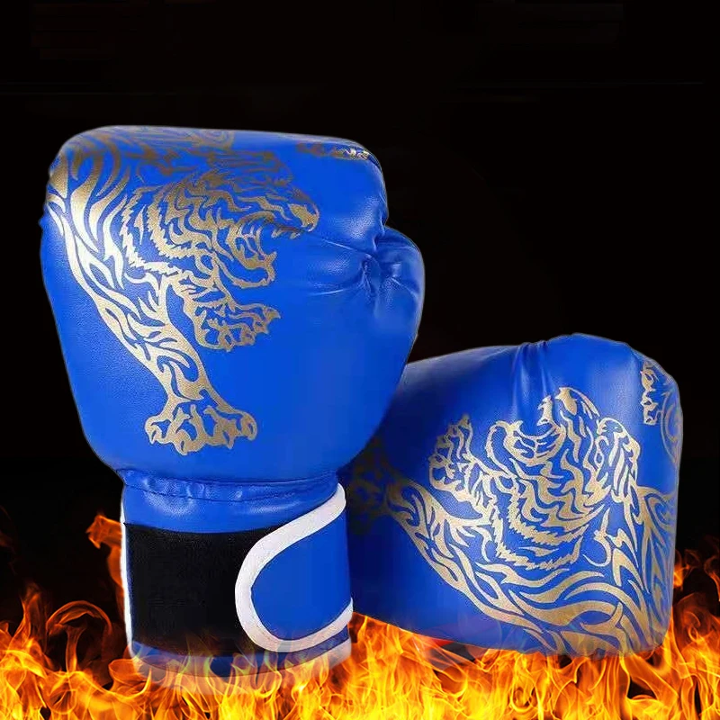 Boxing Glove Kickboxing Protective Glove Kids Children Punching Training Sanda Sports Supplies